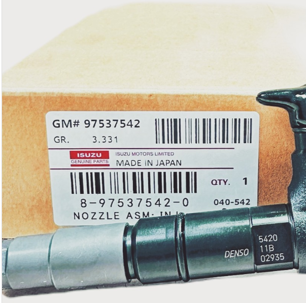 8975375420 , 897537542051 8-97537542-0 (295700-1220) (DCRI401220) CR-DENSO ENJEKTÖR ISUZU NLR EURO6.5 3.0 NWIDE 4JZ1 